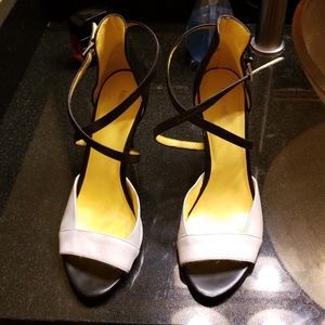 Nine West ankle strap stilettos w/ 3 inch heel